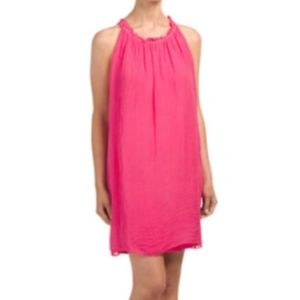 New Luisa Ricci Silk Halter Dress